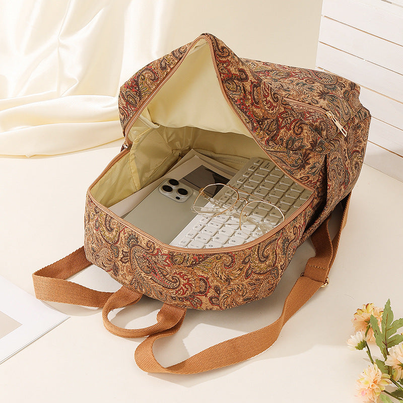 Wholesale Retro Large Capacity Backpack Travel Backpack